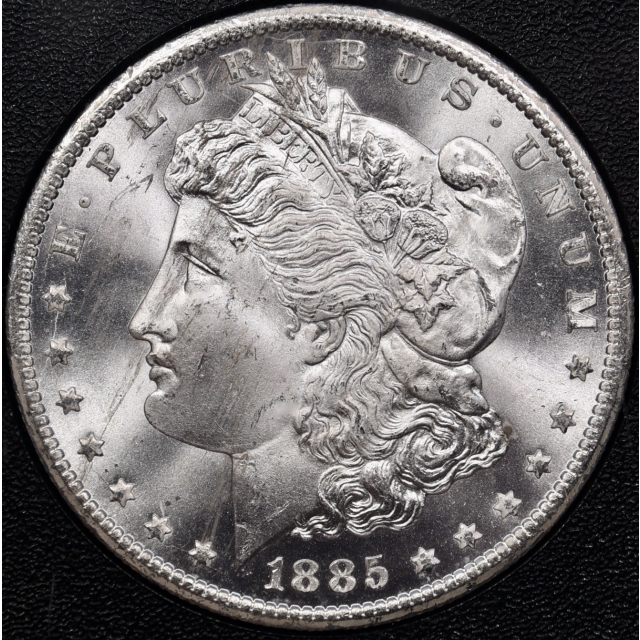 1885-CC GSA Hard pack Morgan Dollar NGC MS64 CAC PQ
