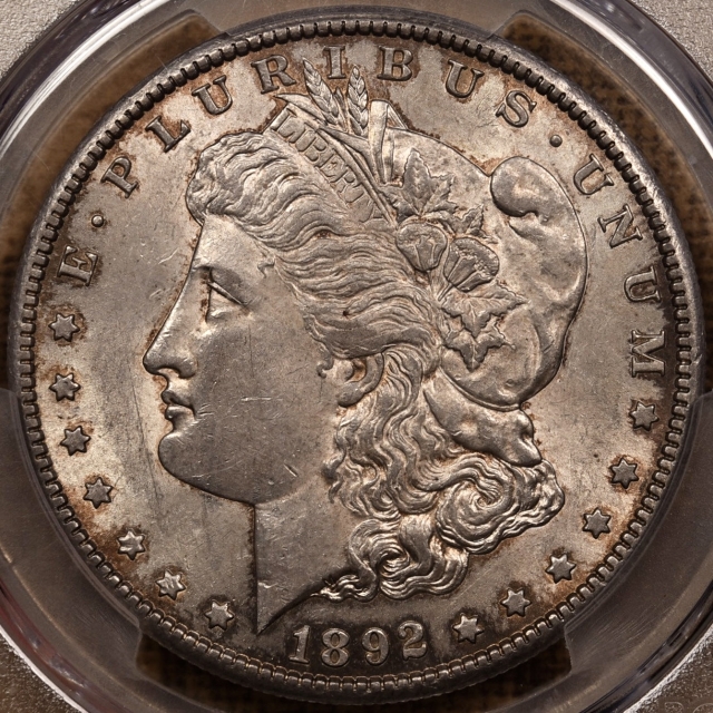 1892-S Morgan Dollar PCGS AU58 CAC