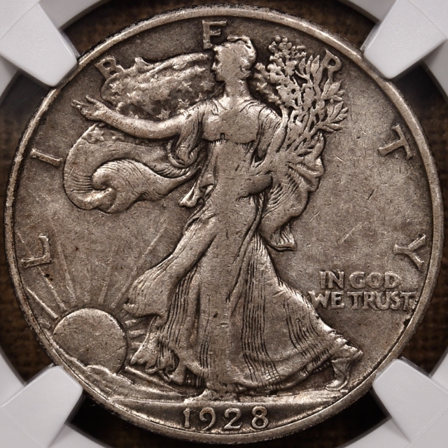 1928-S Walking Liberty Half Dollar NGC XF40