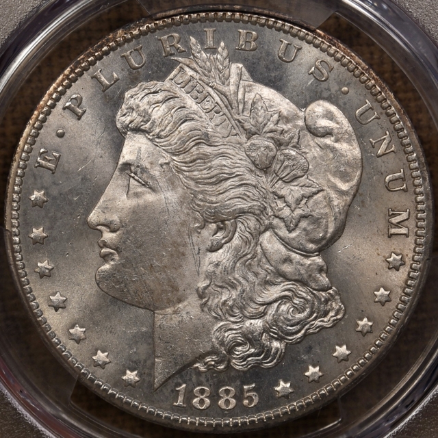 1885-CC Morgan Dollar PCGS MS63 CAC