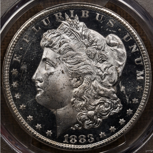 1883-CC Morgan Dollar PCGS MS64+ DMPL