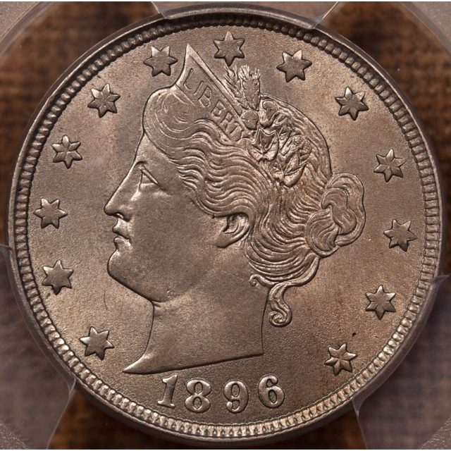 1896 Liberty Nickel PCGS MS63