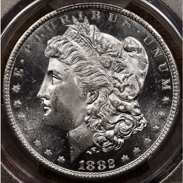 1882-CC Morgan Dollar PCGS MS64 DMPL CAC