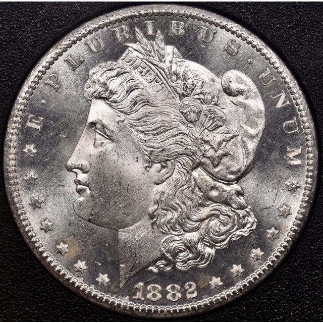 1882-CC GSA Hardpack Morgan Dollar NGC MS64 PL CAC