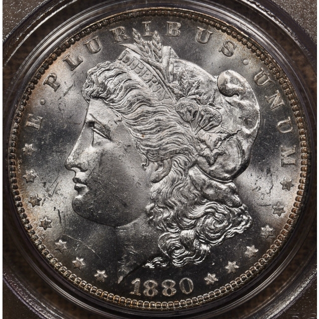 1880-S Morgan Dollar PCGS MS63 OGH CAC