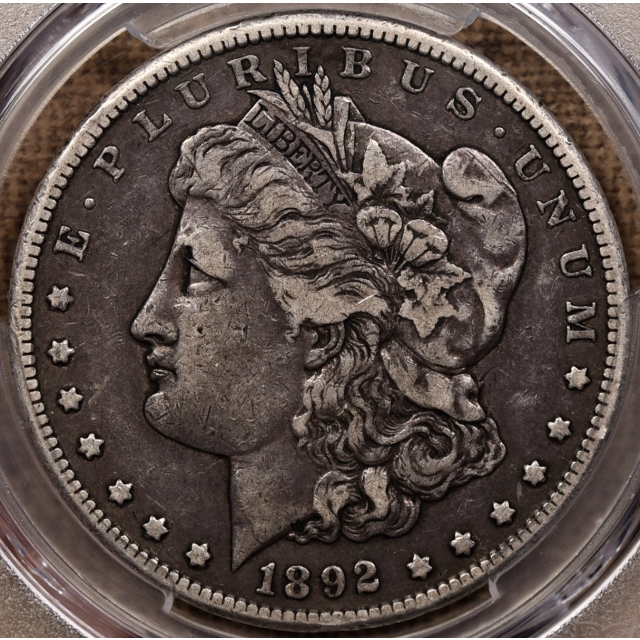 1892-CC Morgan Dollar PCGS VF30