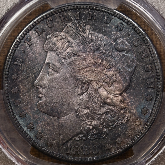 1880-S Morgan Dollar PCGS MS65, WOW