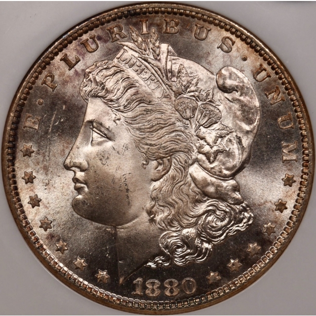 1880-S Morgan Dollar NGC MS64, No Bar Code Fatty (CAC)...wow!