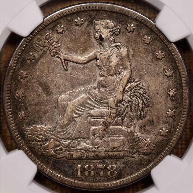 1878-S Trade Dollar NGC XF45
