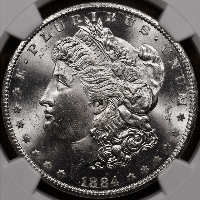 1884-CC Morgan Dollar NGC MS64 CAC