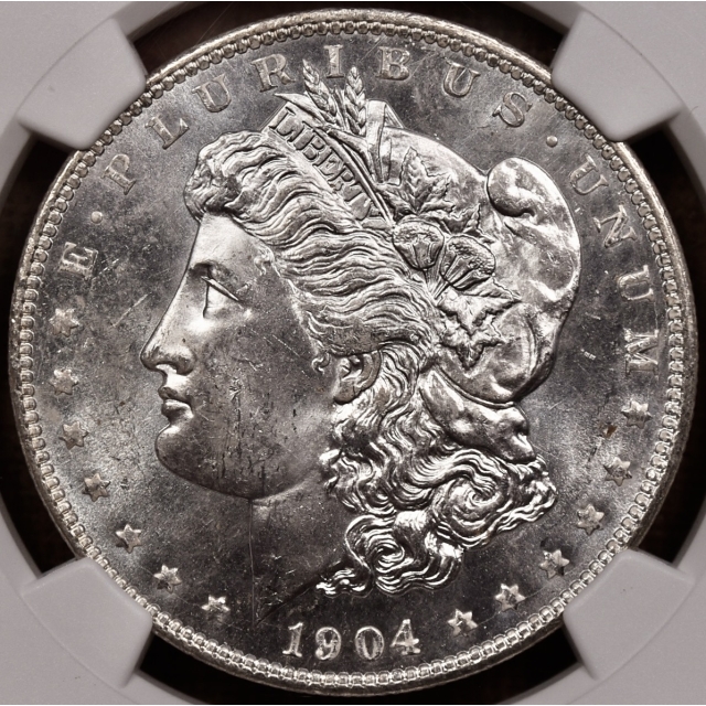 1904-O Morgan Dollar NGC MS64 PL