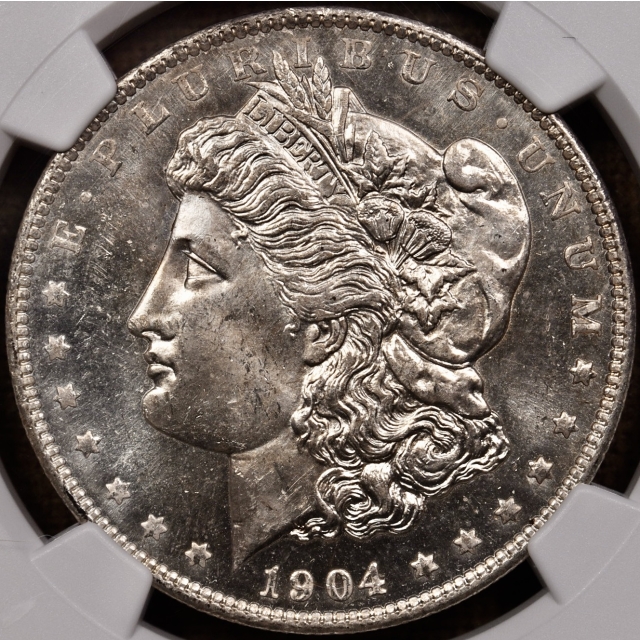 1904-O Morgan Dollar NGC MS65 PL CAC