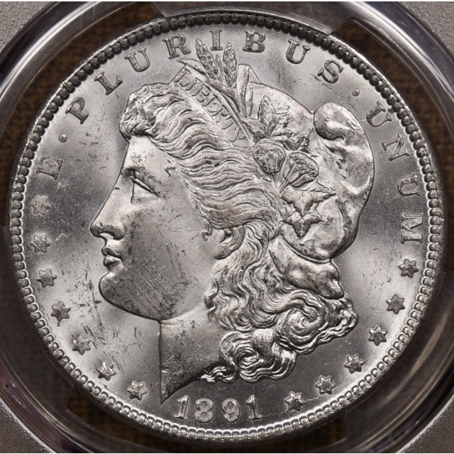 1891-CC Morgan Dollar PCGS MS63 CAC