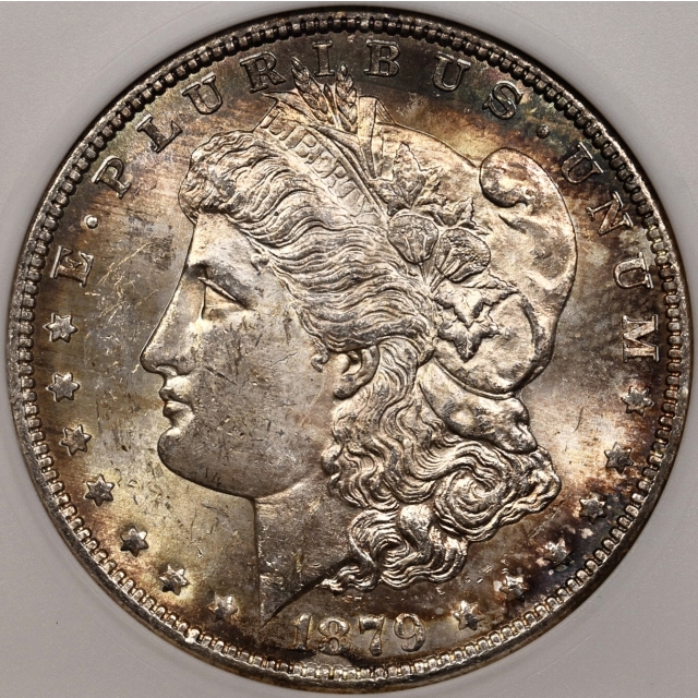 1879-S V.42 Morgan Dollar ANACS MS62 Gen 1.0 holder, Top 100