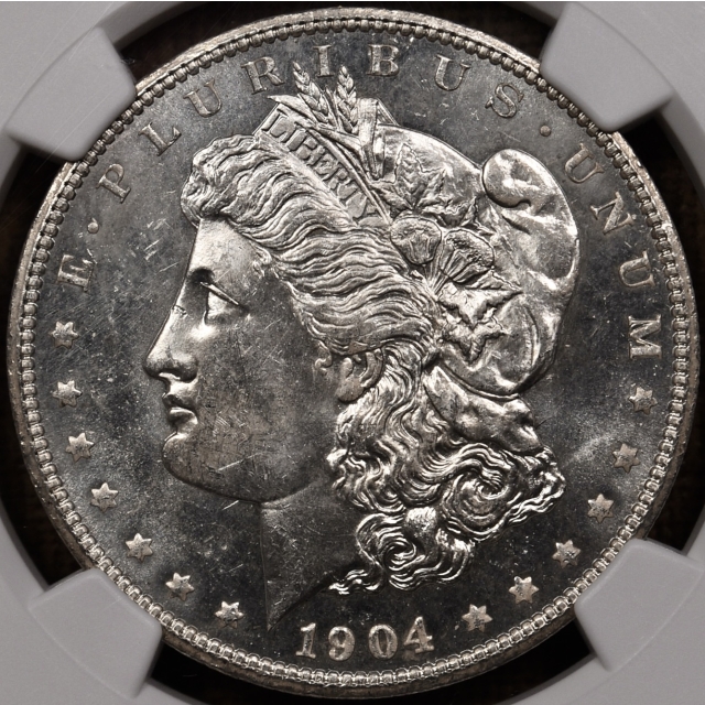 1904-O Morgan Dollar NGC MS64 PL