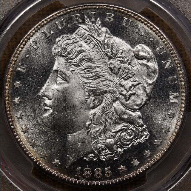 1885-S Morgan Dollar PCGS MS63 CAC