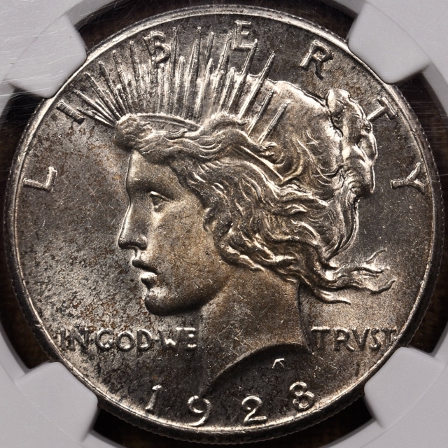 1928 Peace Dollar NGC MS62