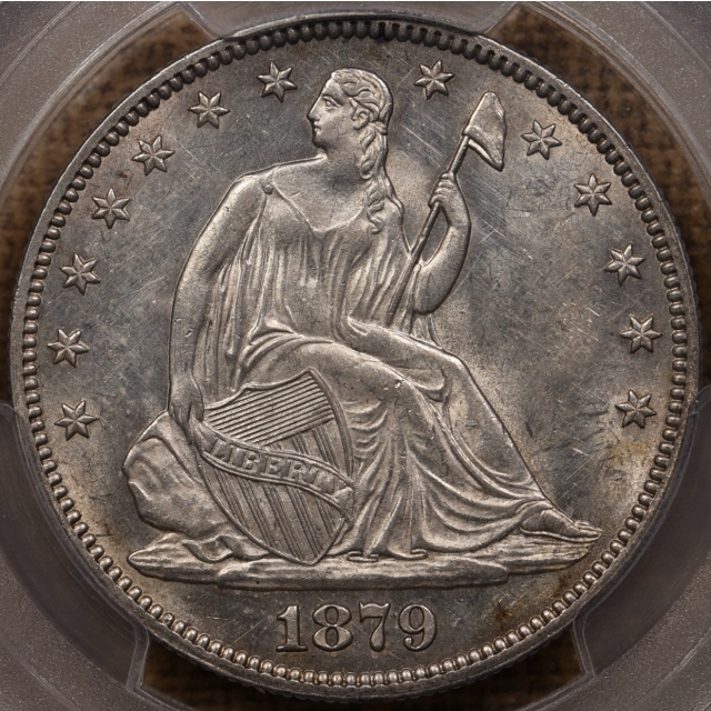 1879 Liberty Seated Half Dollar PCGS MS61 CAC