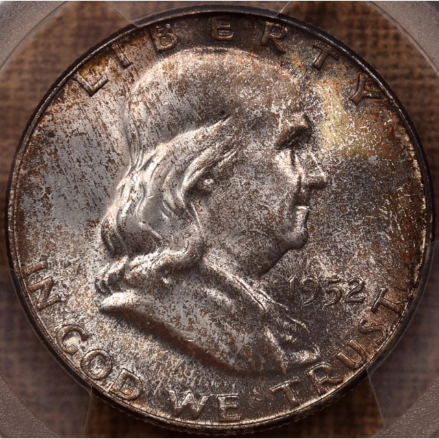 1952 Franklin Half Dollar PCGS MS66 FBL CAC from the "Mint Set deal"