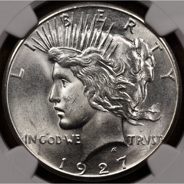 1927 Peace Dollar NGC MS64