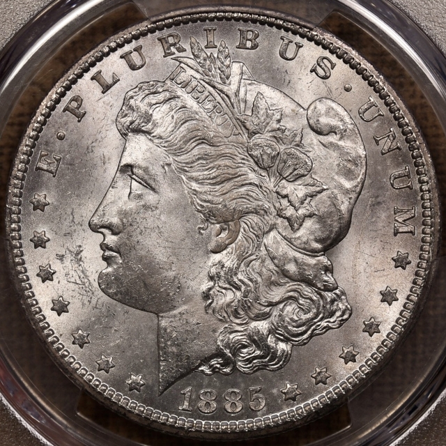 1885-CC Morgan Dollar PCGS MS63