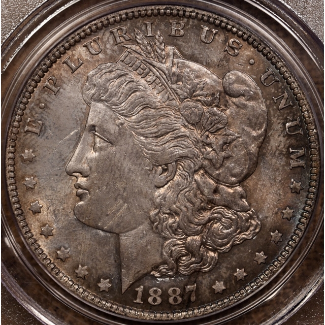 1887 Morgan Dollar PCGS MS63