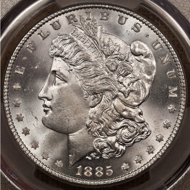 1885 Morgan Dollar PCGS MS65