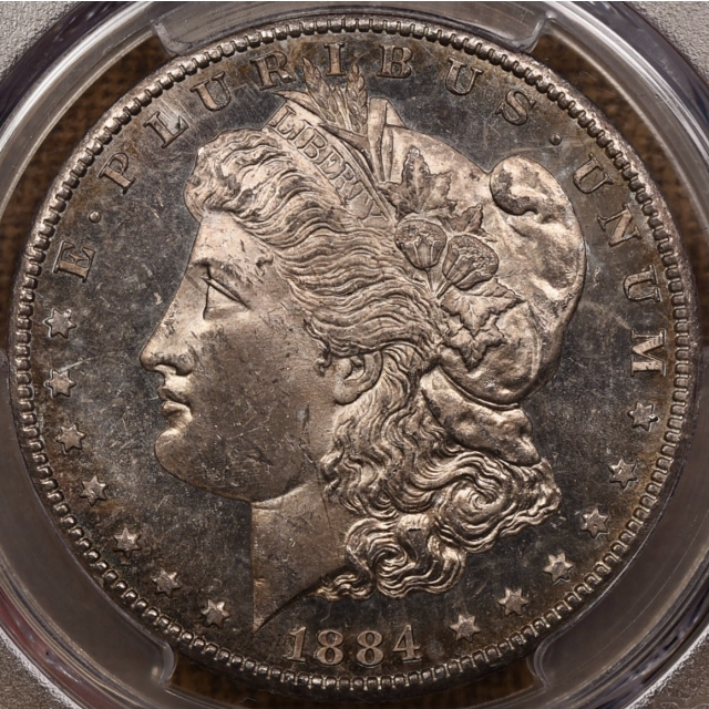 1884-CC Morgan Dollar PCGS MS64 DMPL CAC