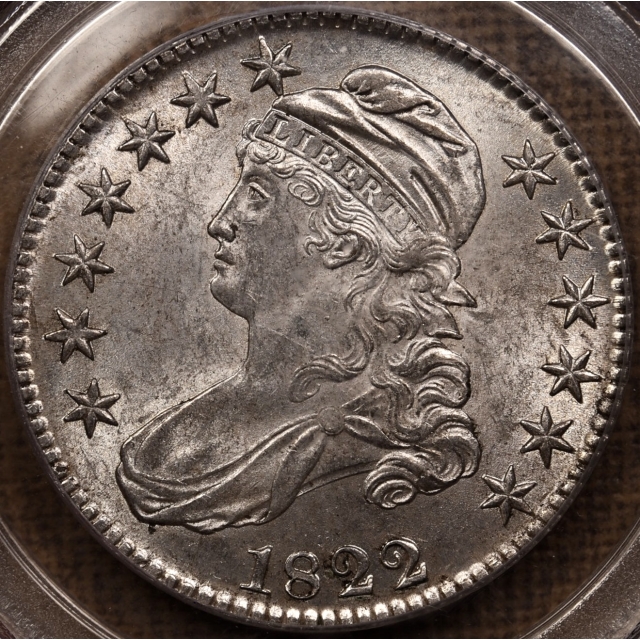 1822 O.109 Capped Bust Half Dollar PCGS MS61 CAC