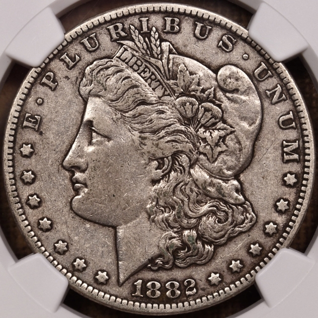 1882-CC Morgan Dollar NGC XF45