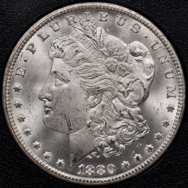 1880/79-CC V.4 Reverse of 1878 GSA Morgan Dollar NGC MS64 CAC
