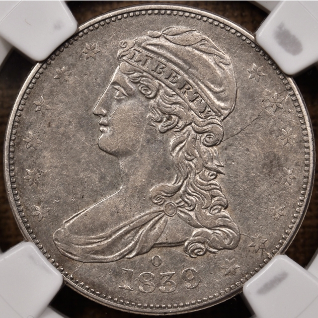 1839-O GR-5 R4+ Capped Bust Half Dollar NGC XF45, From the Dick Graham Reference Collection