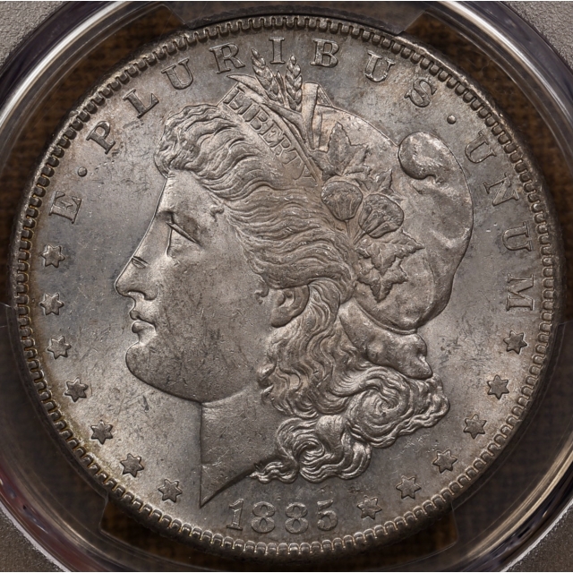 1885-S Morgan Dollar PCGS MS62