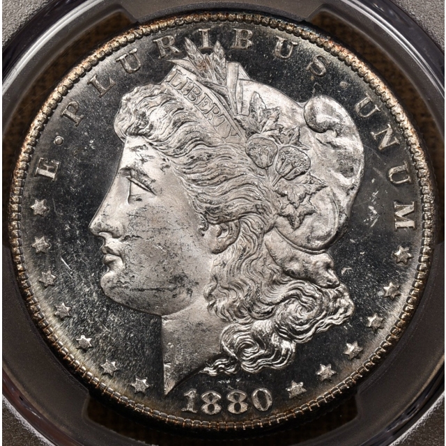 1880-S Morgan Dollar PCGS MS62 DMPL CAC