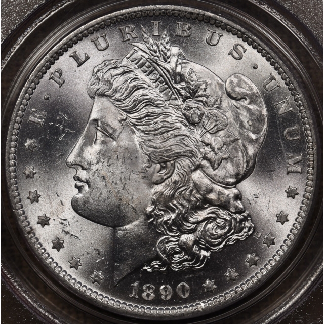 1890-S Morgan Dollar PCGS MS64 OGH CAC