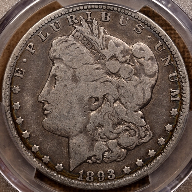 1893-O Morgan Dollar PCGS VG8