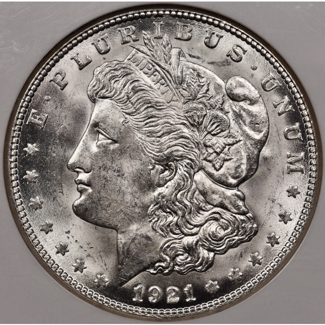 1921-S Morgan Dollar NGC MS64 CAC