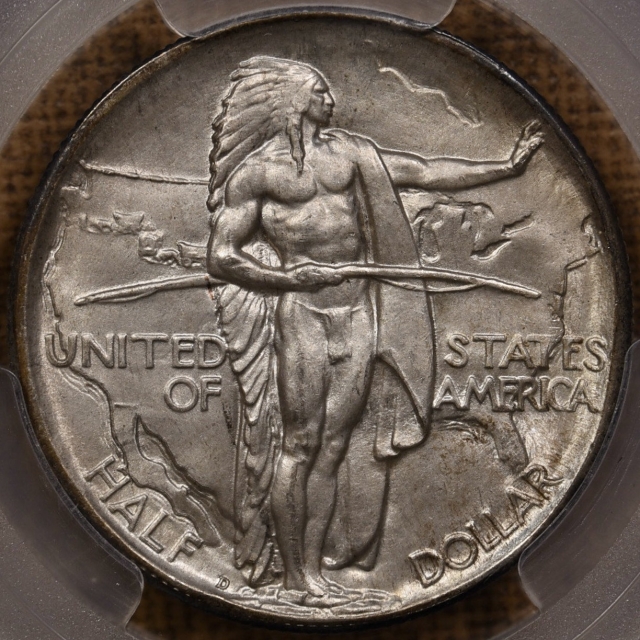 1934-D Oregon Silver Commemorative PCGS MS65