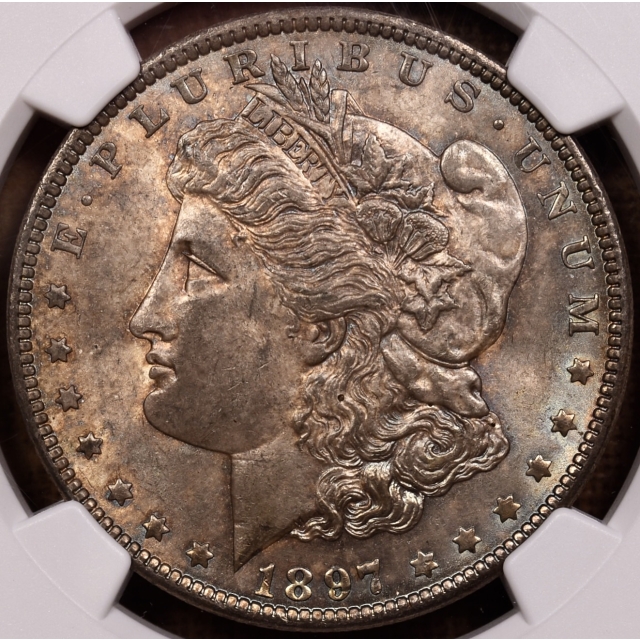 1897-O Morgan Dollar NGC MS62 CAC