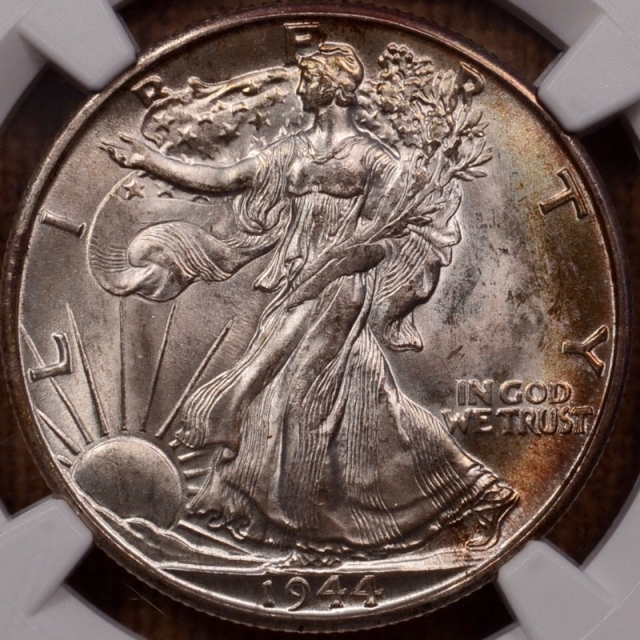 1944-D Walking Liberty Half Dollar 50C NGC MS65