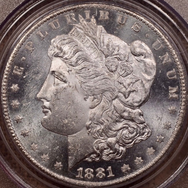 1881-CC Morgan Dollar PCGS MS62PL (CAC)
