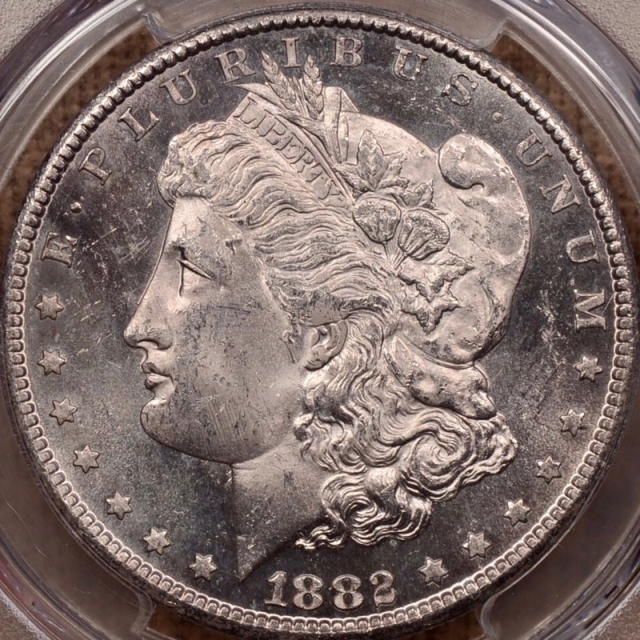 1882-CC Morgan Dollar PCGS MS64PL (CAC)