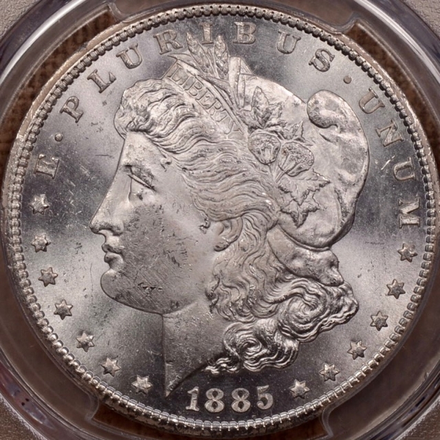 1885-CC Morgan Dollar PCGS MS63 (CAC)