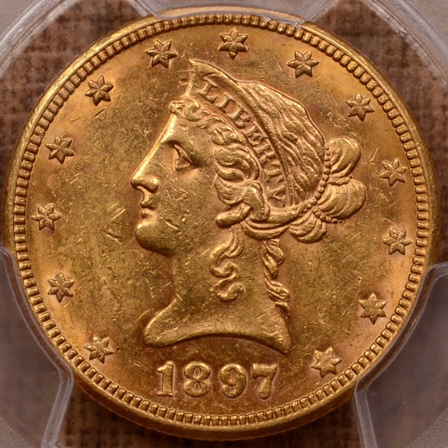 1897-O $10 Liberty Head Eagle PCGS MS61