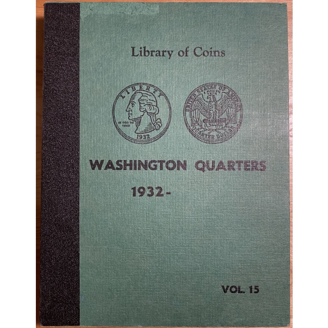 Library of Coins Volume 15, Washington Quarters, 1932 - 1964-D plus