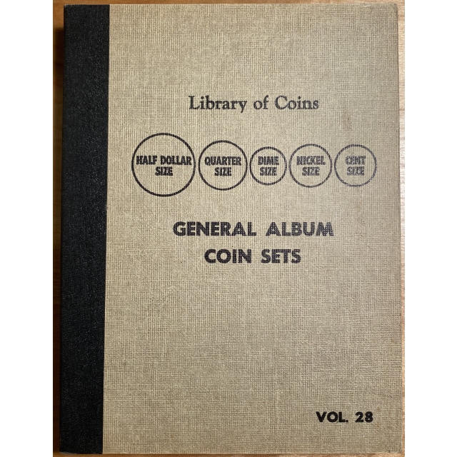Library of Coins Volume 28, General Album Coin Sets