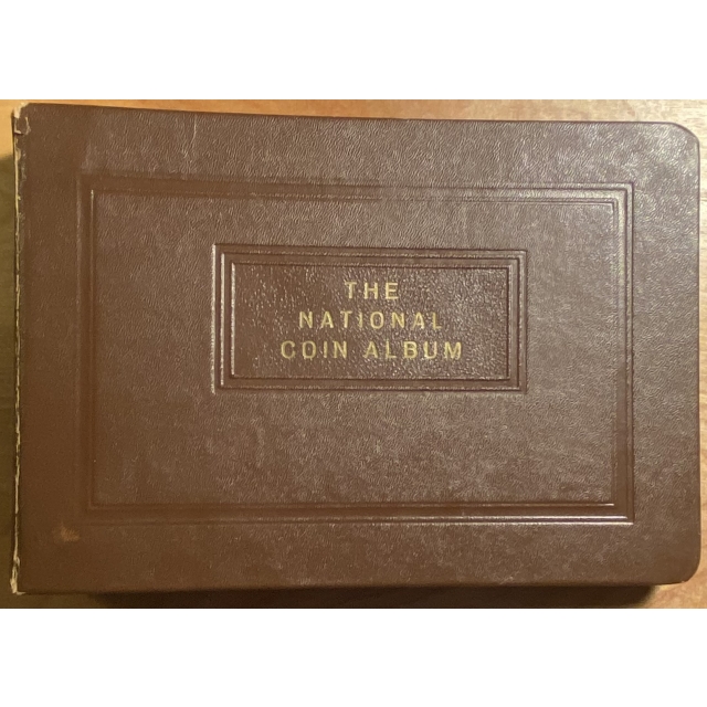 The National Coin Album, Peace Dollar boards complete, 1921 - 1935-S
